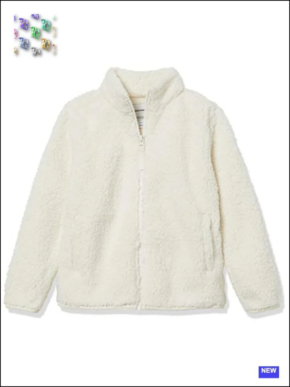 Girls & Toddlers Sherpa Fleece Full-Zip Jacket, Fleece Lined